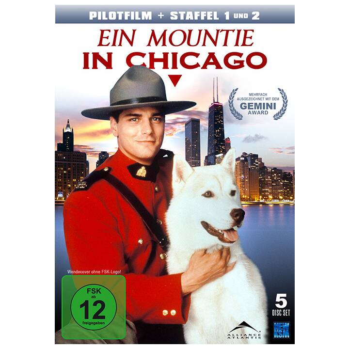Ein Mountie in Chicago inkl. Pilotfilm Saison 1 - 2 (DE, EN)