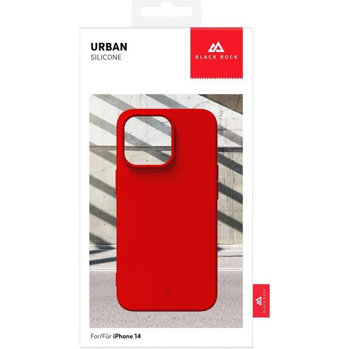BLACK ROCK Backcover Urban  (iPhone 14, Rot)