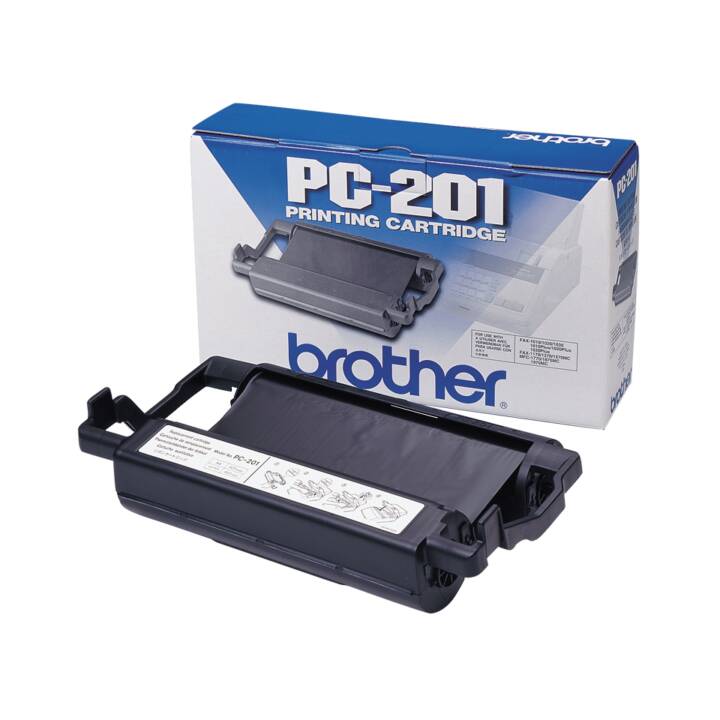BROTHER PC-201 (Einzeltoner, Schwarz)