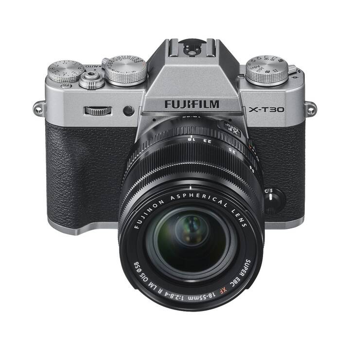 FUJIFILM X-T30 II Silver + XF 18-55mm f/2.8-4 R LM OIS Kit (26.1 MP, APS-C)