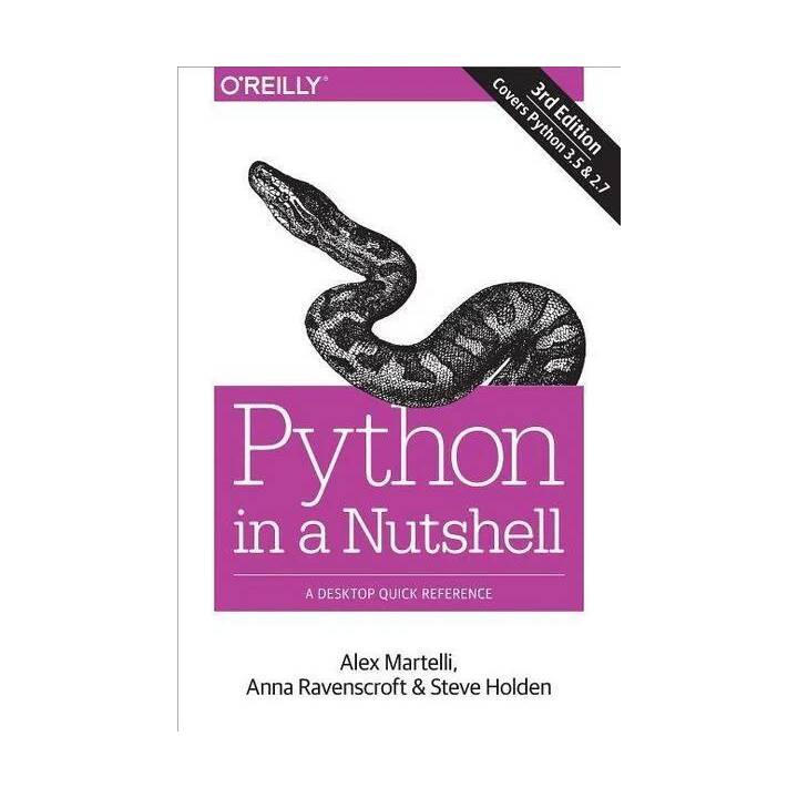 Python in a Nutshell, 3e