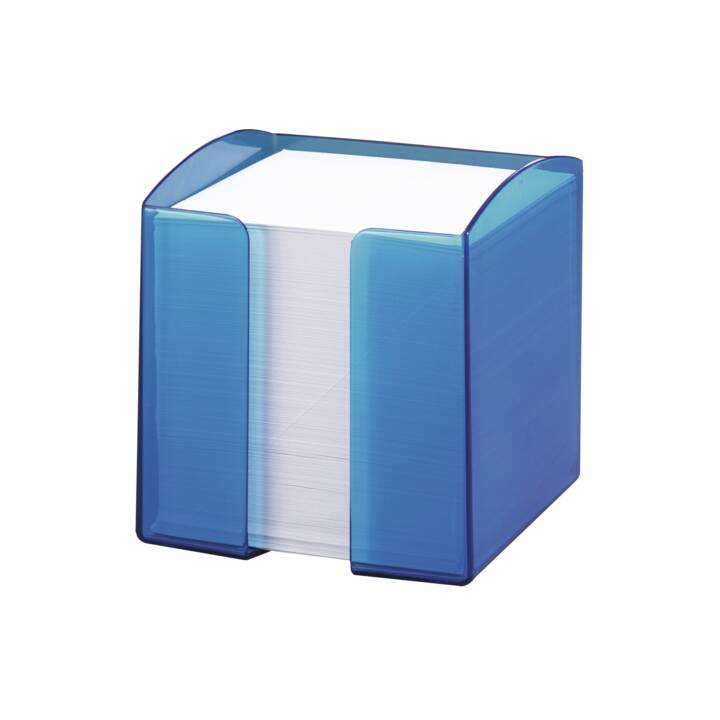 DURABLE Boîte de bloc-note Trend (Transparent, Bleu)