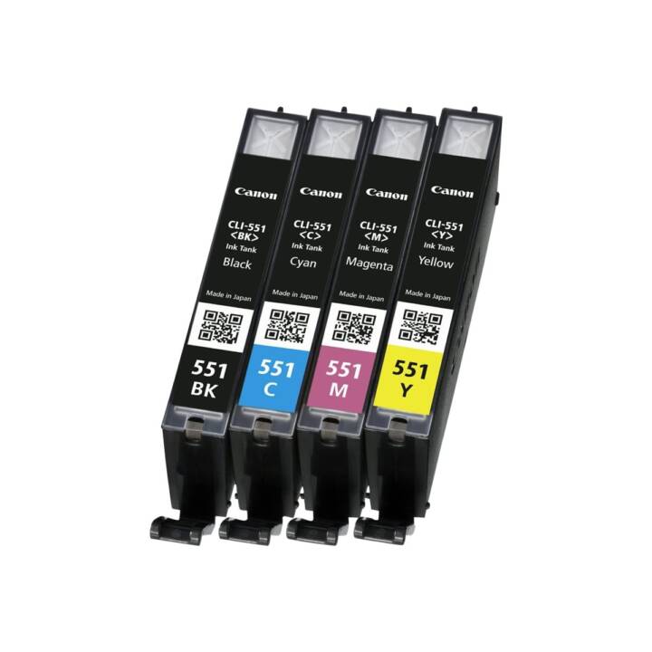 CANON CLI-551 (Giallo, Nero, Magenta, Cyan, Multipack)