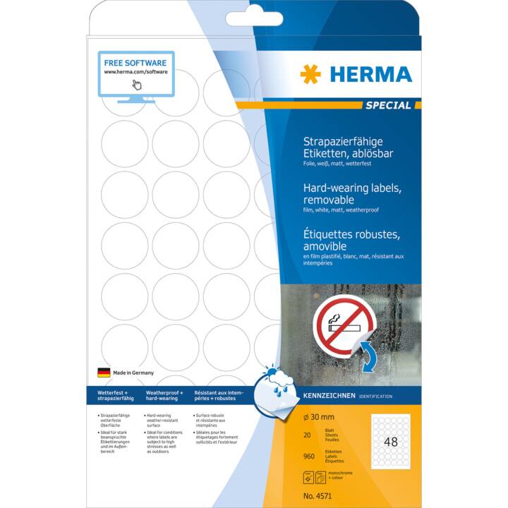 HERMA Special (30 x 30 mm)