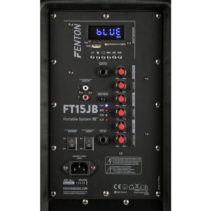 FENTON FT15JB (Diffusori Bluetooth)