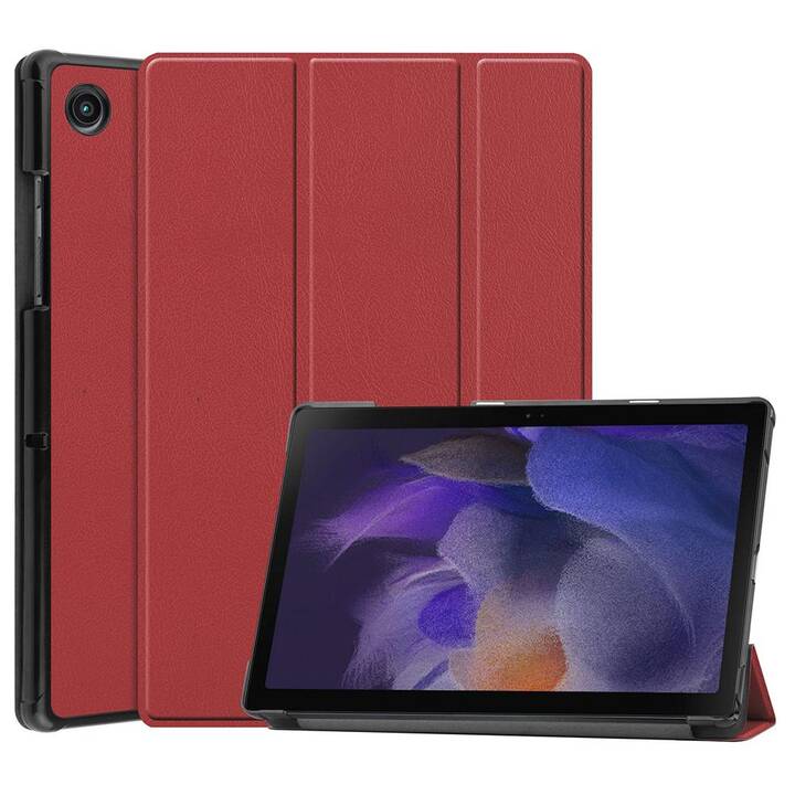 EG Custodia (10.5", Galaxy Tab A8, rosso scuro)
