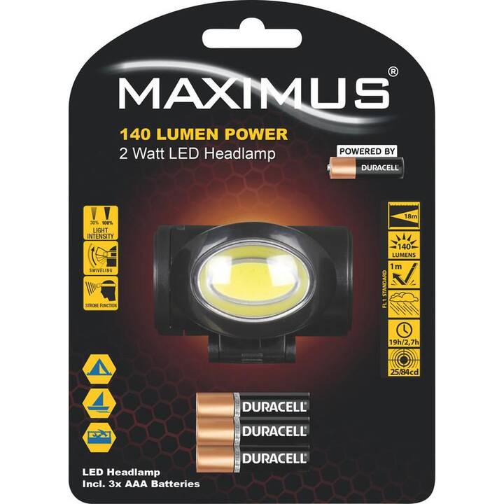 MAXIMUS Lampe frontale (LED)