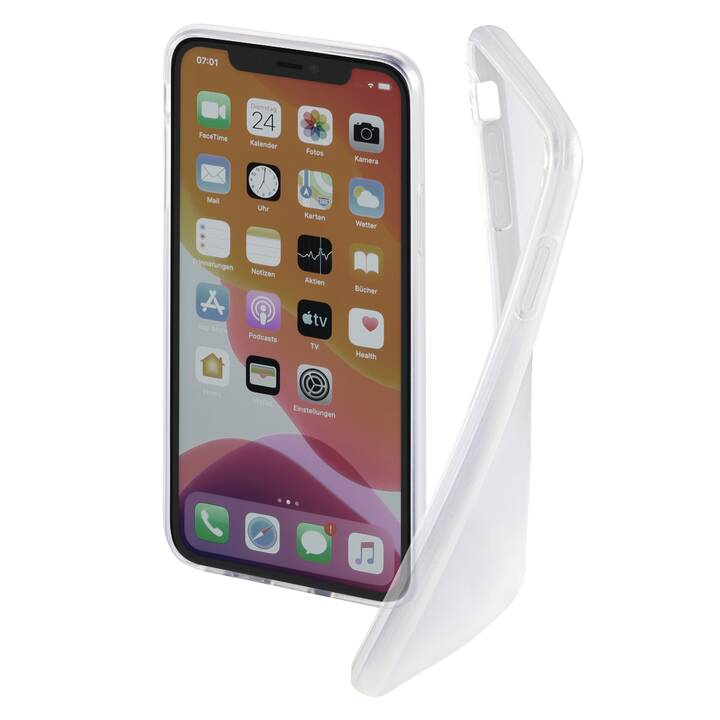 HAMA Backcover Crystal Clear (iPhone 12, iPhone 12 Pro, Transparente)