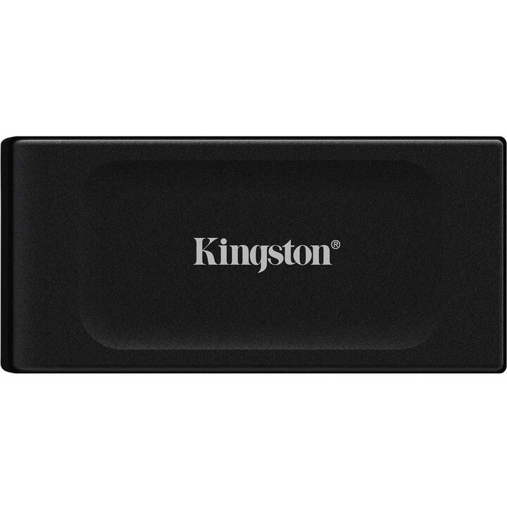 KINGSTON TECHNOLOGY XS1000 (USB Typ-C, 1000 GB, Schwarz)