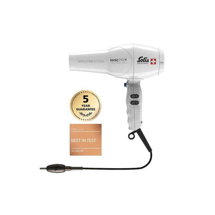 SOLIS Swiss Perfection 360° ionicPRO (2300 W, Weiss)