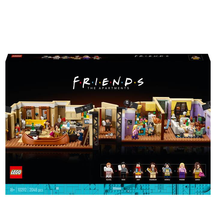 LEGO Creator Les appartements de Friends (10292, Difficile à trouver)