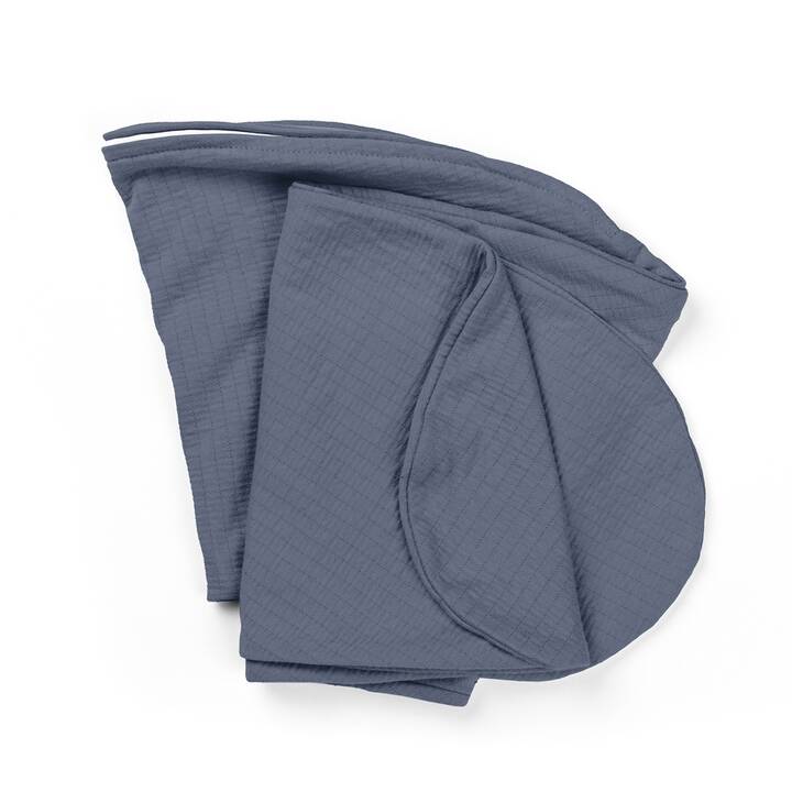 DOOMOO Federa per cuscini allattamento Buddy Tetra Jersey (180 cm, Blu)