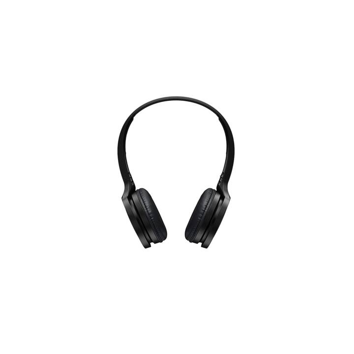 PANASONIC RP-HF410B (On-Ear, Bluetooth 4.1, Schwarz)