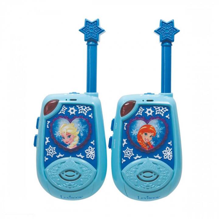 LEXIBOOK Disney La Reine des Neiges avec Elsa et Anna Talkies-walkies (2 km, 2 pièce)