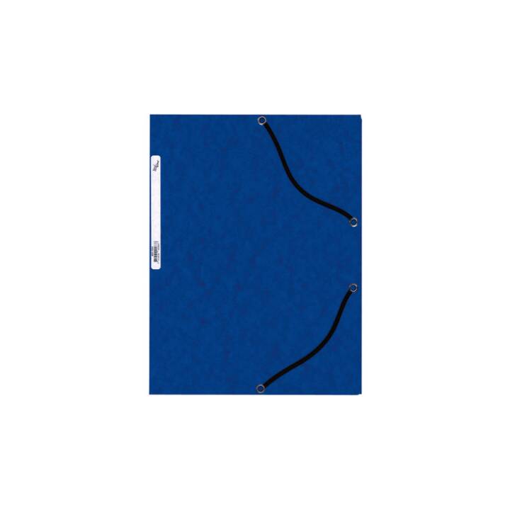 BÜROLINE Cartellina con elastico (Blu, A4, 1 pezzo)