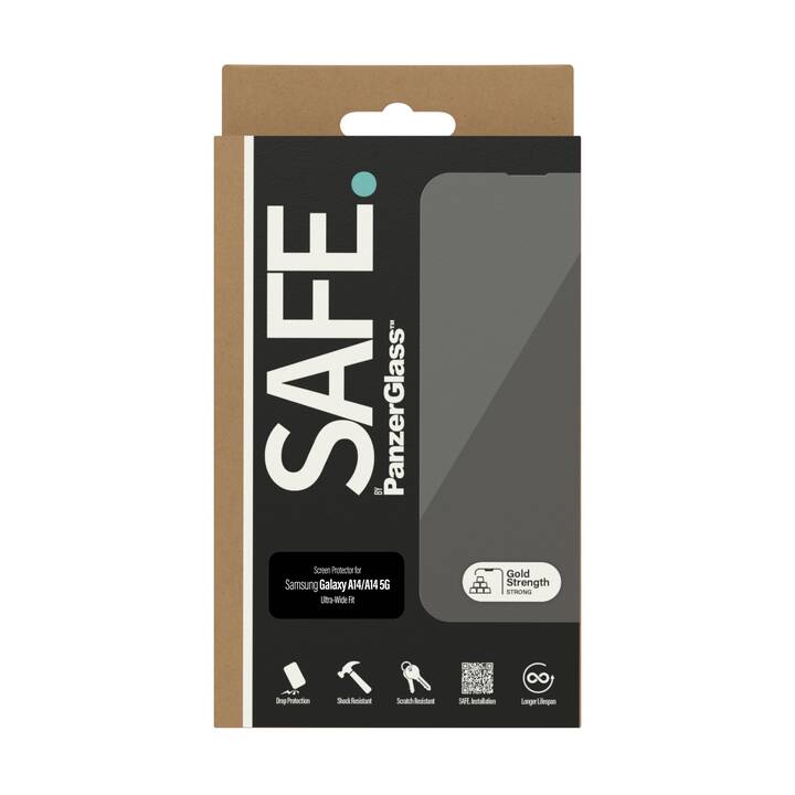 SAFE. Verre de protection d'écran Ultra Wide Fit (Galaxy A14 5G, 1 pièce)