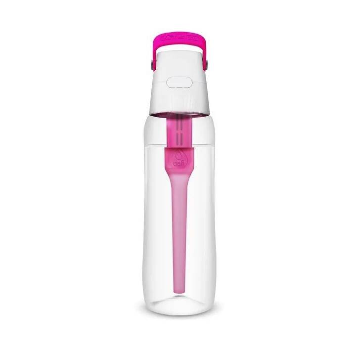 DAFI Wasserfilter-Flasche Solid (0.7 l, Weiss, Rosa)