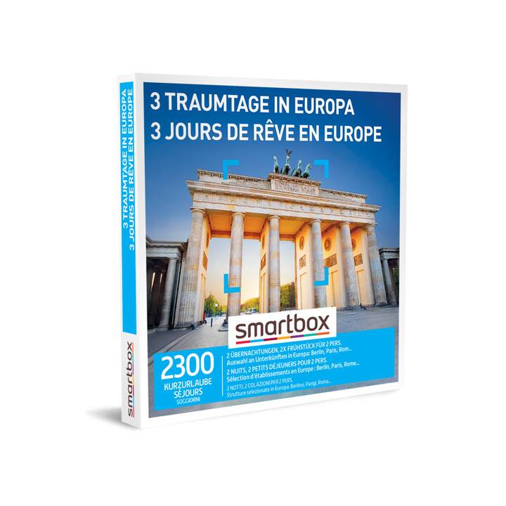 SMARTBOX 3 Traumtage in Europa