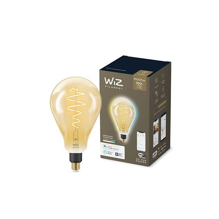 WIZ LED Birne Vintage PS160 (E27, WLAN, 6 W)