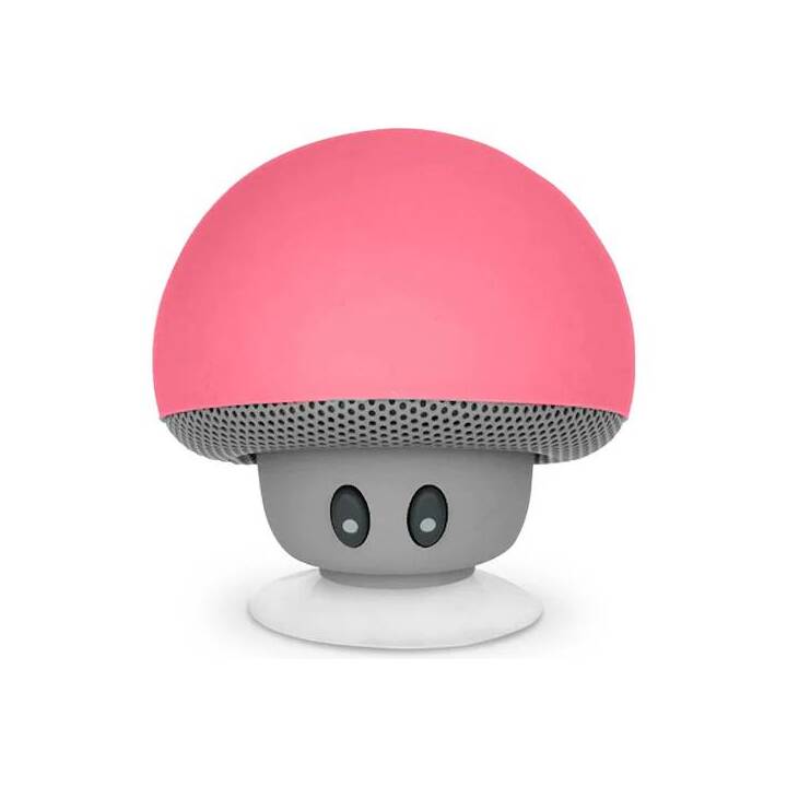 MOB Mushroom (3 W, Enceinte verticale, Pink)