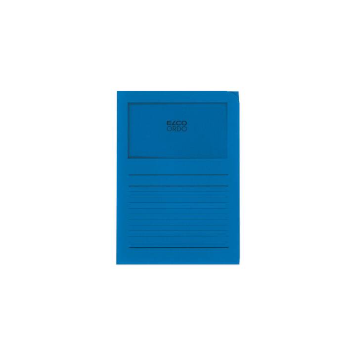 ELCO Dossiers chemises Classico (Bleu, A4, 100 pièce)