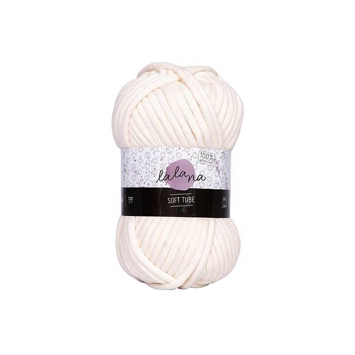 LALANA Wolle (200 g, Cream, Weiss)