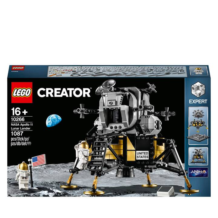 LEGO Creator Expert NASA Apollo 11 Lunar Lander (10266, Difficile da trovare)
