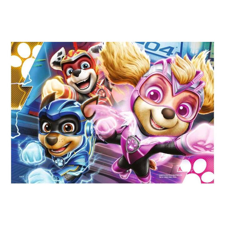 RAVENSBURGER Paw Patrol The Mighty Movie Puzzle (2 x 12 pièce)