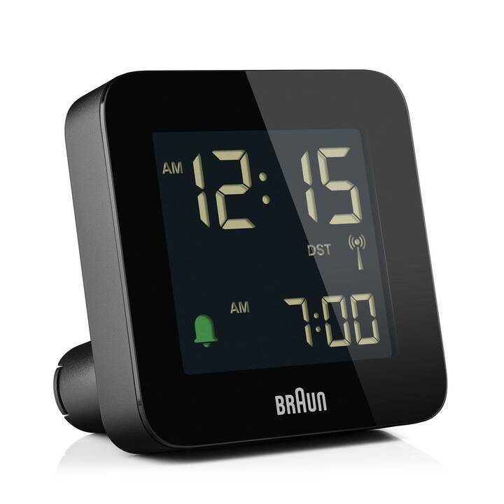 BRAUN Réveil classique BC09 (Noir)