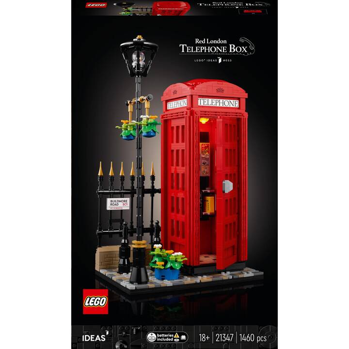 LEGO  Ideas Cabina telefonica rossa di Londra (21347)