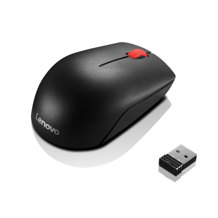 LENOVO Essential Compact Maus (Kabellos, Office)