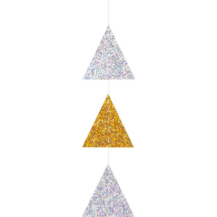 FOLIA Carta glitterata (Colori assortiti, 5 pezzo)