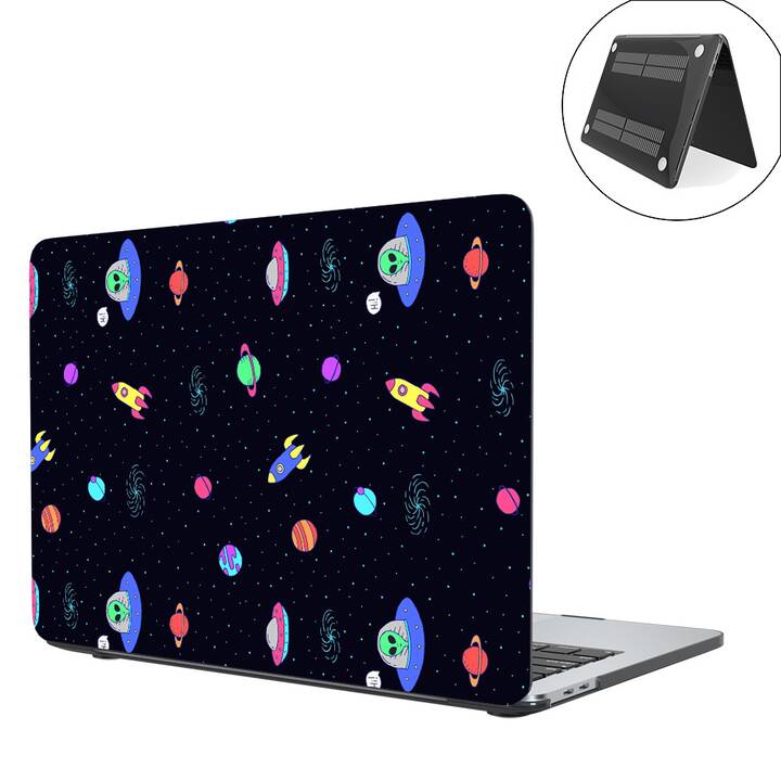 EG cover per MacBook Air 13" (Chip Apple M1) (2020) - nero - universo