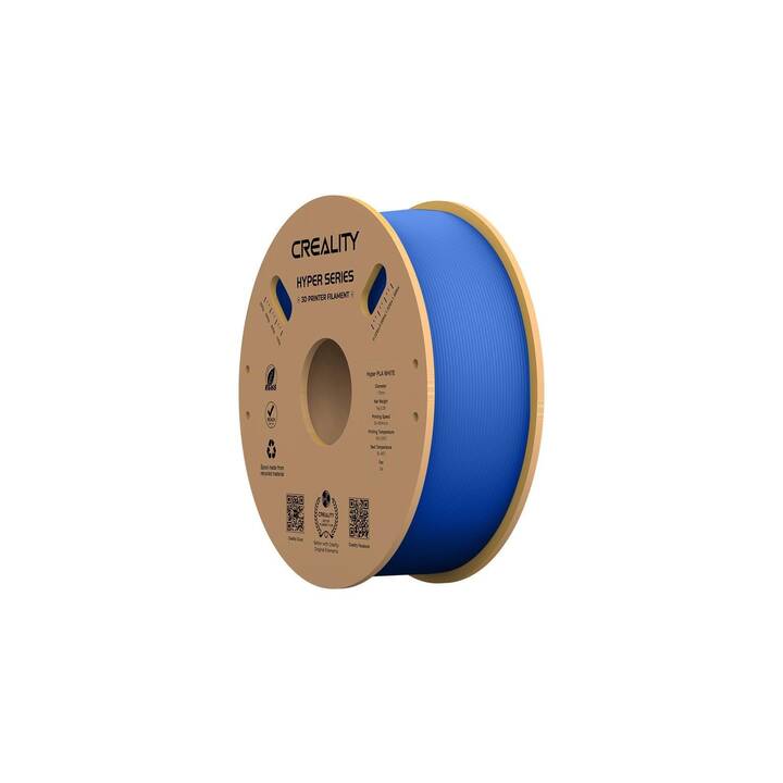 CREALITY Filament Hyper Bleu (1.75 mm, Acide polylactique (PLA))