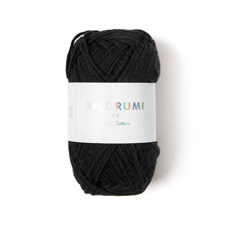 RICO DESIGN Wolle Creative (25 g, Schwarz)