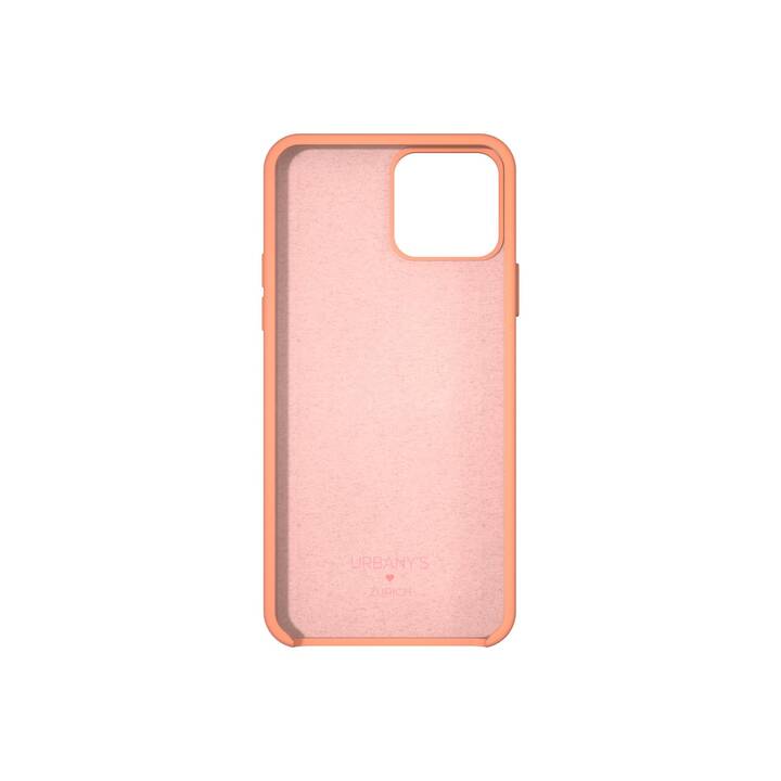 URBANY'S Backcover Sweet Peach (iPhone 14 Plus, Einfarbig, Pfirsichfarben)