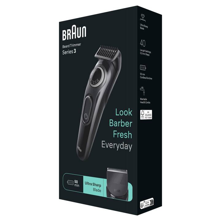 BRAUN Beard Trimmer Series 3 BT3410