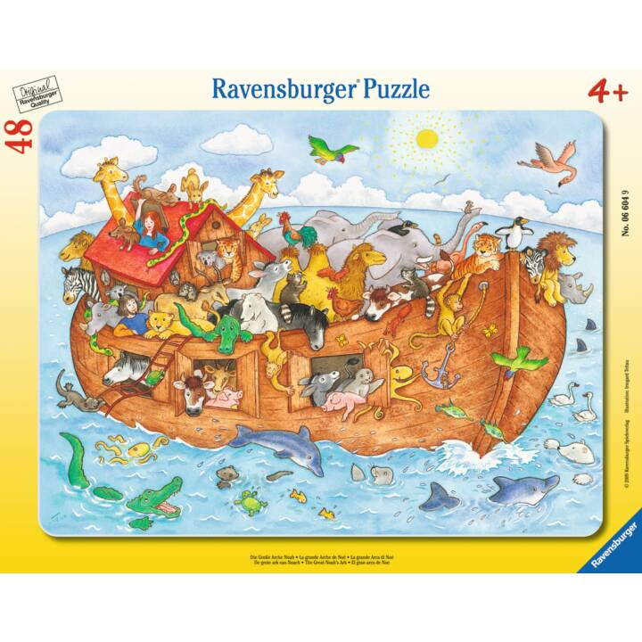 RAVENSBURGER Tiere Puzzle (48 x)
