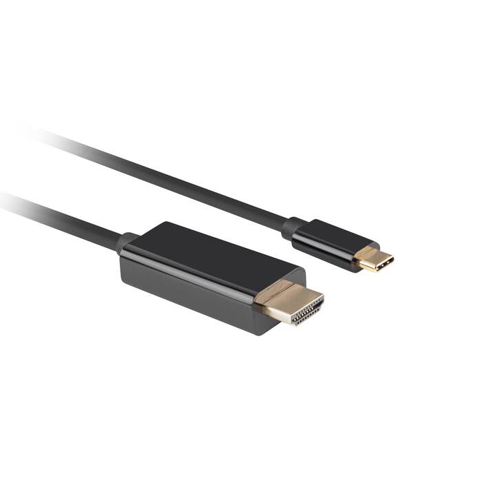 LANBERG Cavo di giunzione (Spina USB-C, HDMI Tipo-A, 0.5 m)