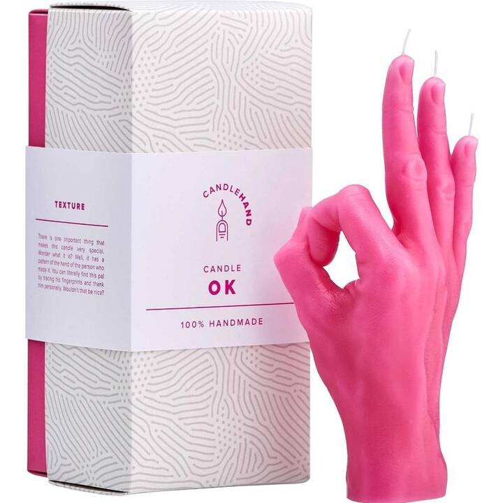 CANDLEHAND Bougie multi-mèches Ok (Pink)
