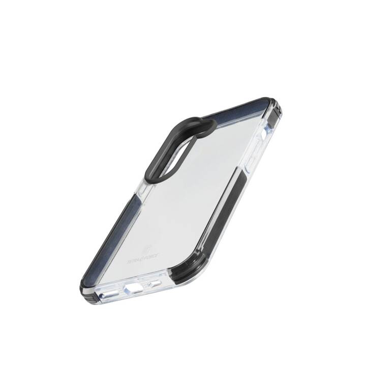 CELLULAR LINE Backcover Tetra Force Strong Guard (Galaxy S23, Transparent, Schwarz)