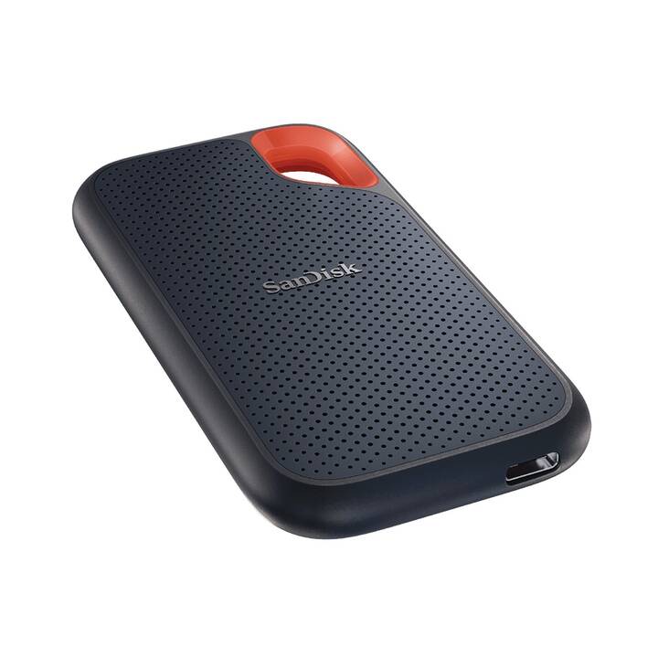 SANDISK Extreme Portable V2 (USB Typ-C, 2000 GB, Anthrazit)