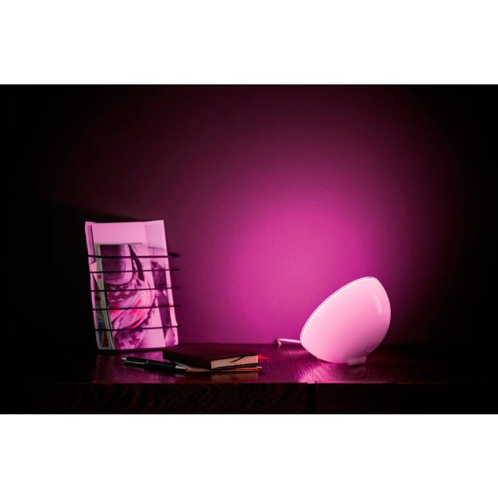 PHILIPS HUE Lampe de table Hue Go Connected (Blanc)