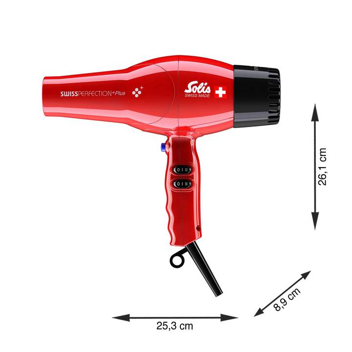 SOLIS Swiss Perfection Plus (2300 W, Rosso)