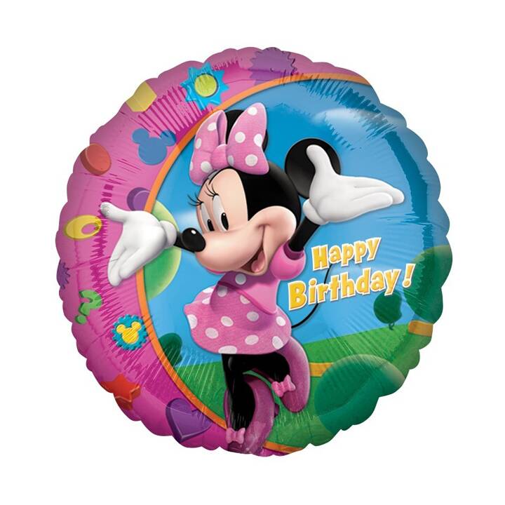 DISNEY INTERACTIVE STUDIOS Ballon Minnie Happy (45 cm, 5 pièce)