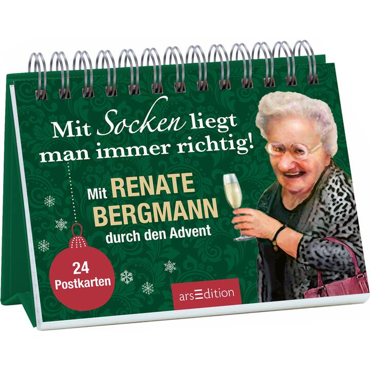 ARS EDITION Bild-Adventskalender Renate Bergmann
