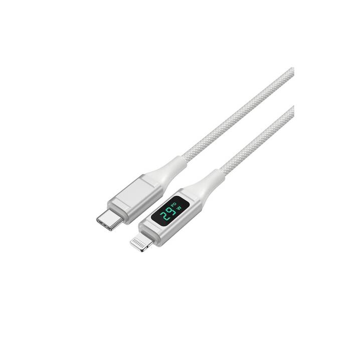 4SMARTS DigitCord Câble (Lightning, USB Type-C, 1.5 m)