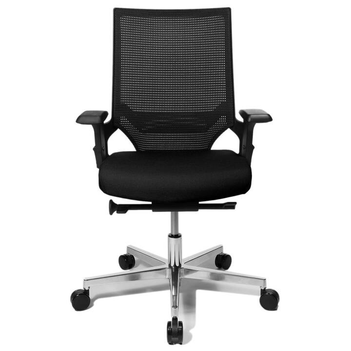 TOPSTAR T300 Fauteuil de bureau piovant (Argent, Noir)