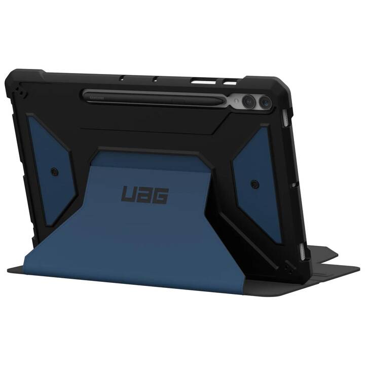 URBAN ARMOR GEAR Metropolis Custodia (12.4", Galaxy Tab S9+, Nero, Blu)