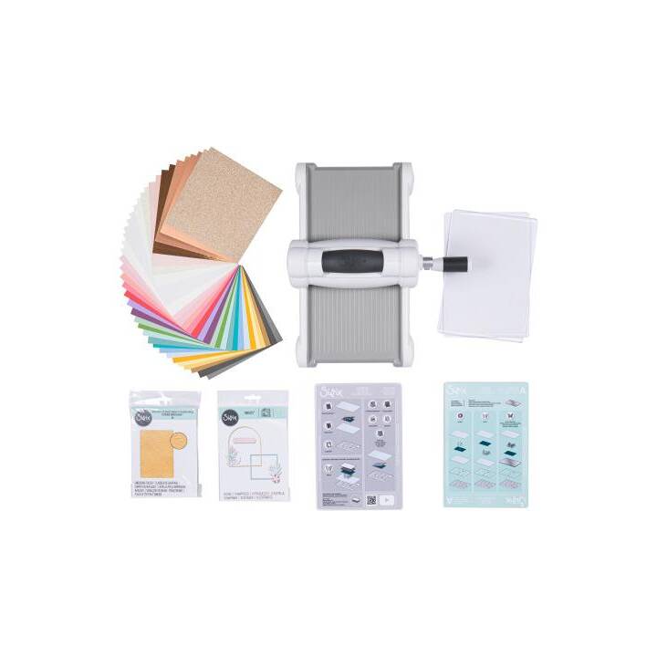 SIZZIX Punzonatrice e goffratrice Big Shot Starter Kit 2